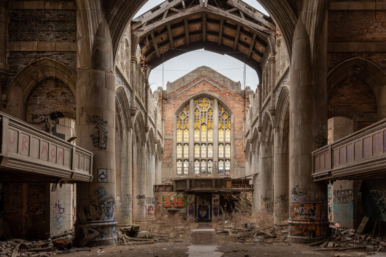 Abandoned City Methodist Church Gary Indiana FREAKTOGRAPHY