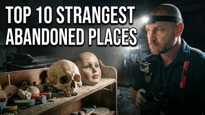 Every abandoned place has a story, and sometimes those stories are fascinating, mysterious, or downright disturbing.