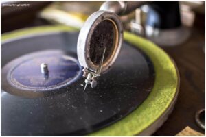 Abandoned House Gramophone Photography Print