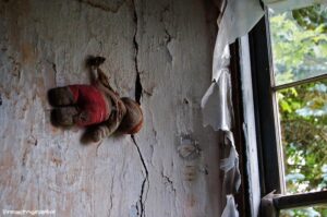 Abandoned House Doll Photography Print