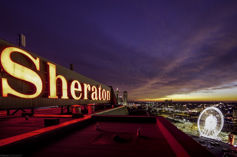 Niagara Falls Rooftopping Photography