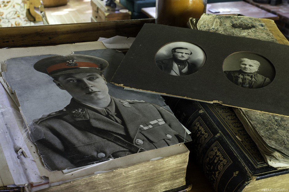 Old Photos in an abandoned ontario house