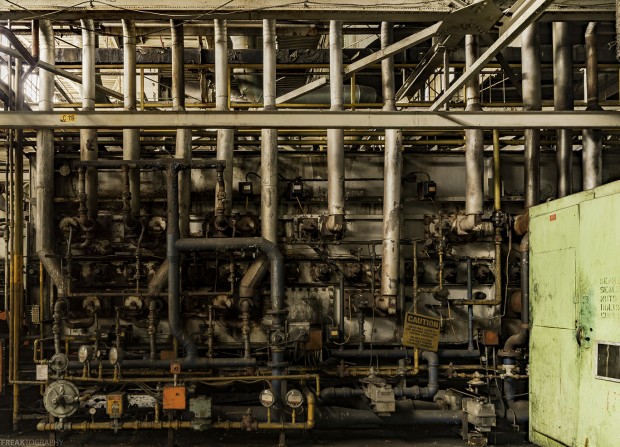 Industrial Urban Exploration Photography of an St Catharines GM Plant