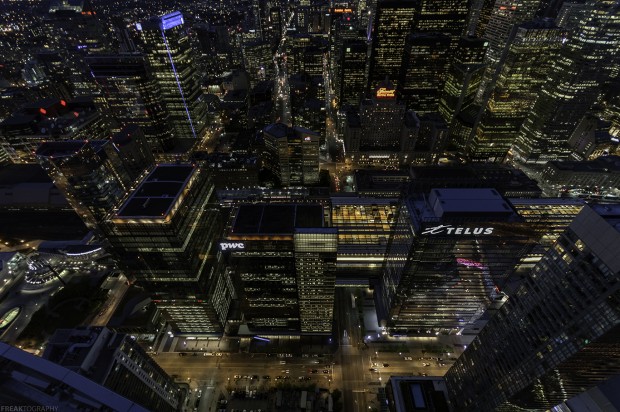 Downtown Toronto Rooftopping Photography