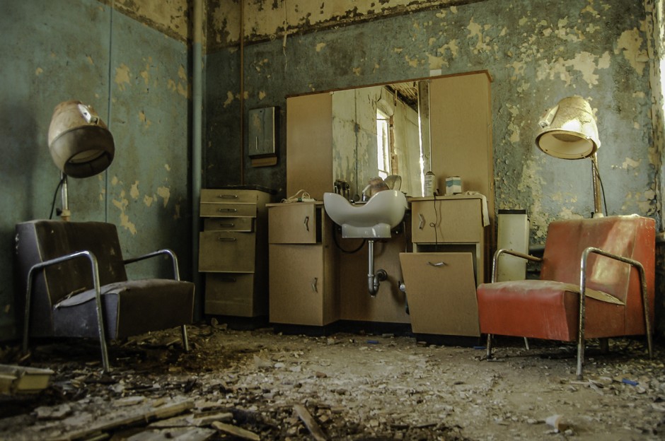 photography prints of Freaktography Abandoned Insane Asylum