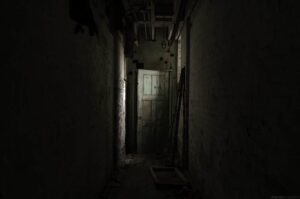 Mysterious Room in Abandoned Asylum Photography Print