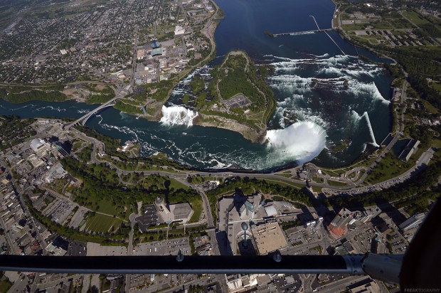 Aerial Photography of Niagara Falls, Niagara Falls Photography