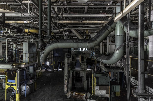 Industrial Photography of St Catharines GM Plant