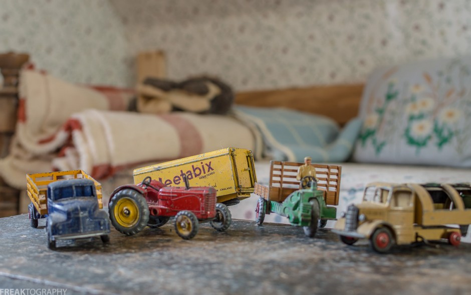 Antique Toys in abandoned house