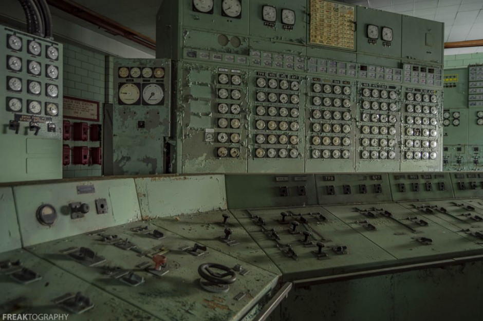Abandoned Power Plant Control Room, abandoned, abandoned photography, abandoned places, creepy, decay, derelict, Freaktography, haunted, haunted places, photography, urban exploration, urban exploration photography, urban explorer, urban exploring