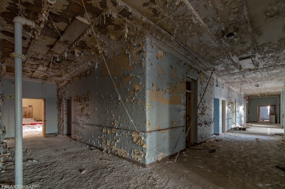 Abandoned Hallway New York State