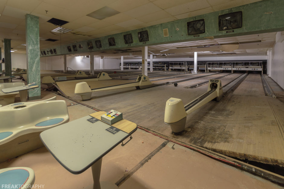 Freaktography, abandoned, abandoned bowling, abandoned bowling alley, abandoned photography, abandoned places, abandoned pool hall, bowling alley, creepy, decay, derelict, haunted, haunted places, photography, pool tables, urban exploration, urban exploration photography, urban explorer, urban exploring
