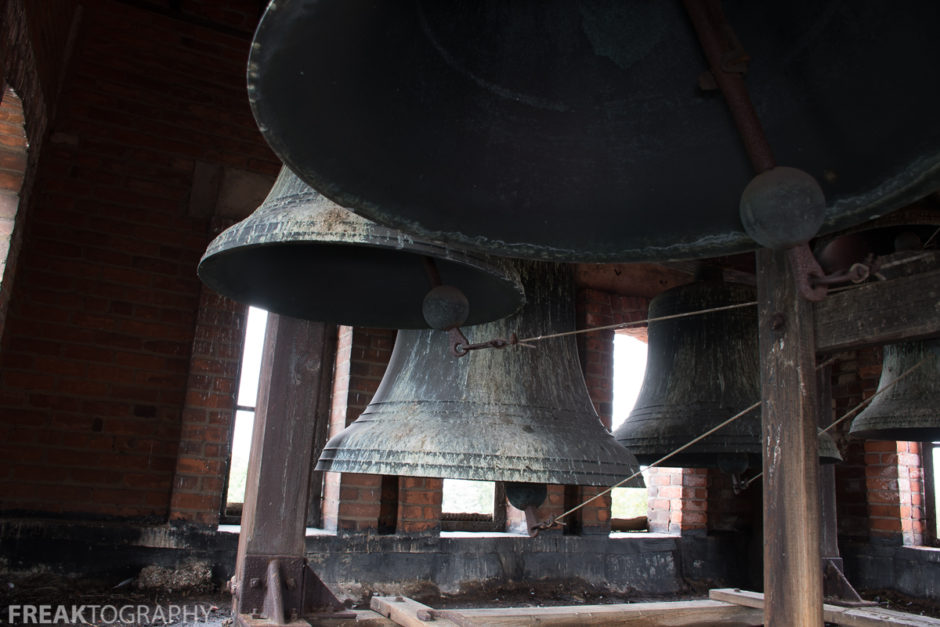 Abandoned Ontario Church Bell Tower. By Freaktography Urban exploration photographer