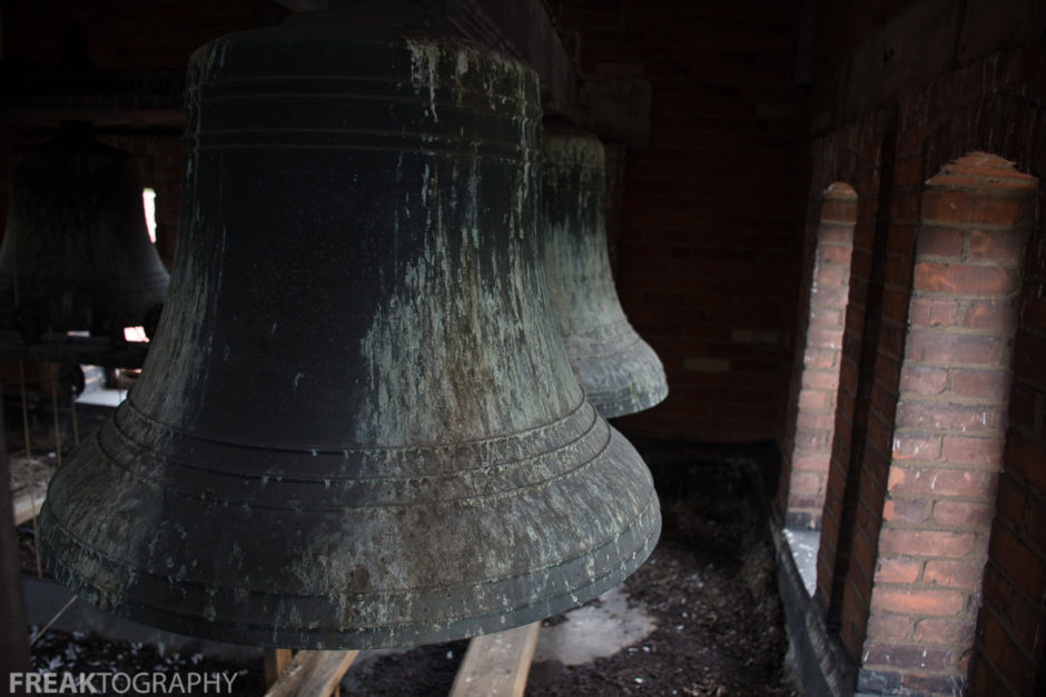 Abandoned Ontario Church Bell Tower. By Freaktography Urban exploration photographer