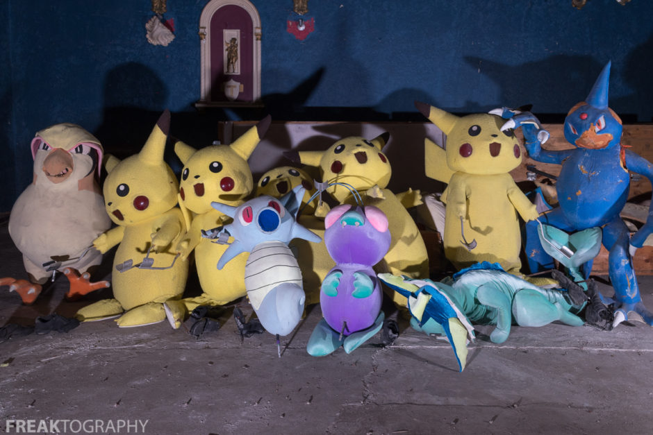Exploring and Rediscovering the Abandoned Pokemon Theatre this abandoned theatre dates back to the early 1900's and the last show here was Pokemon Live