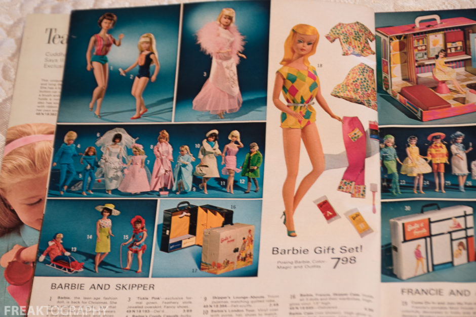 Vintage Simpsons Sears Catalogue Christmas 1966