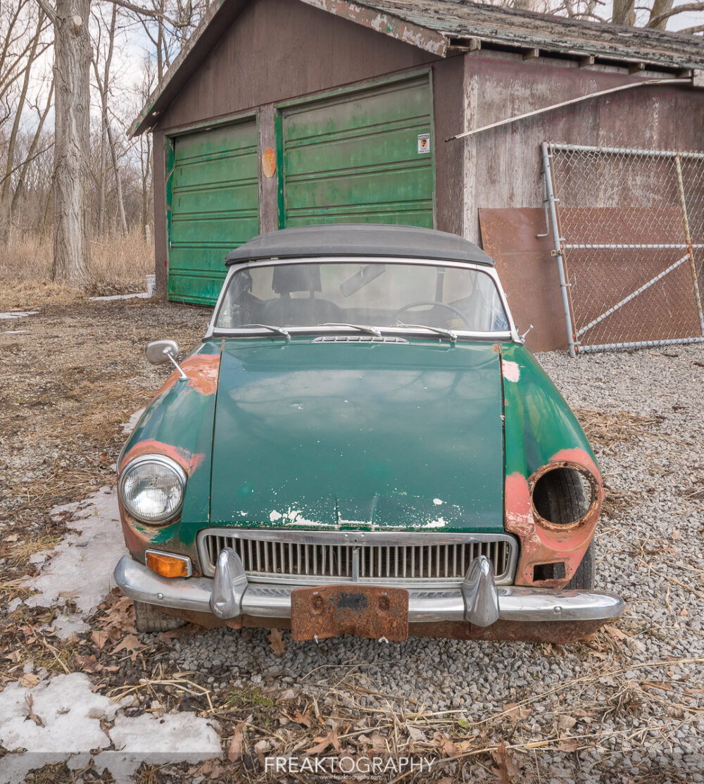 Exploring an Old Forgotten Mechanics Cabin Found Classic Antique MG Cars