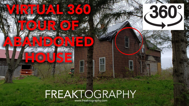 360 Degree Photography of an Abandoned House interior