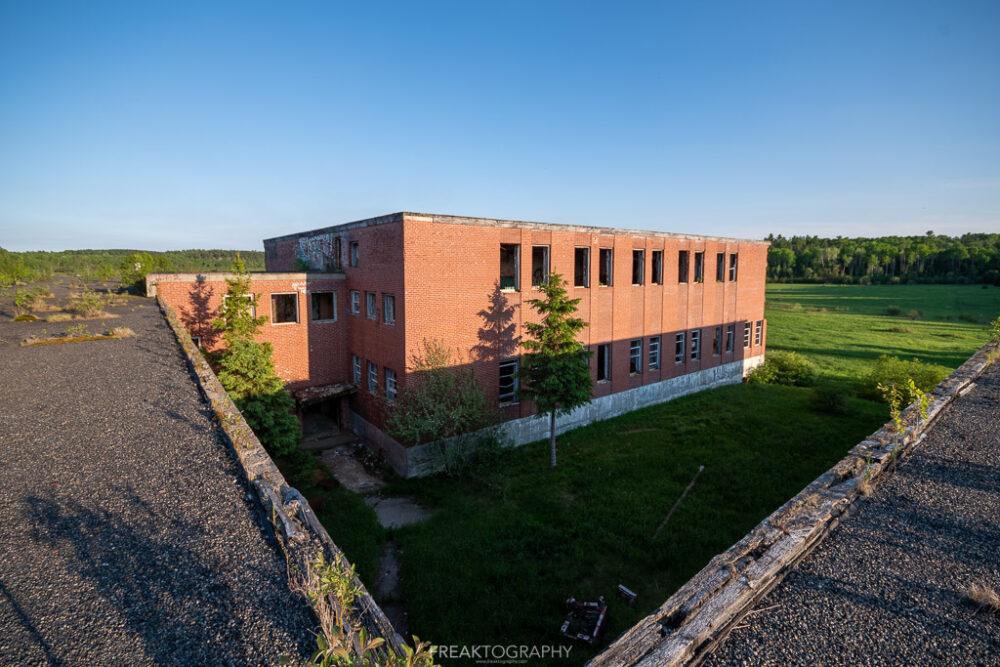 Abandoned Burwash Correctional Centre Camp Bison