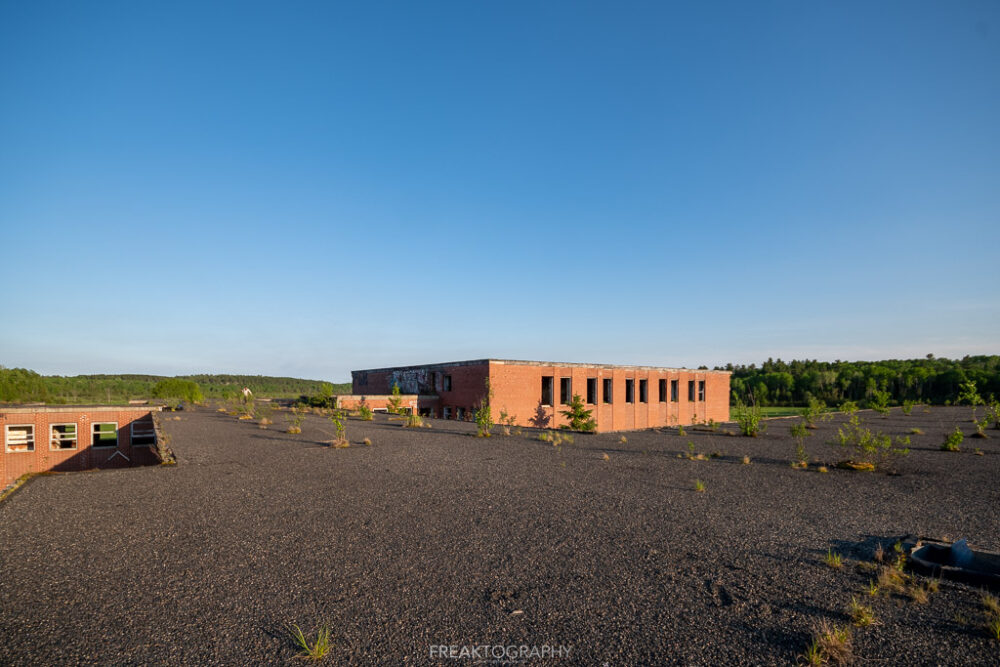 Abandoned Burwash Correctional Centre Camp Bison