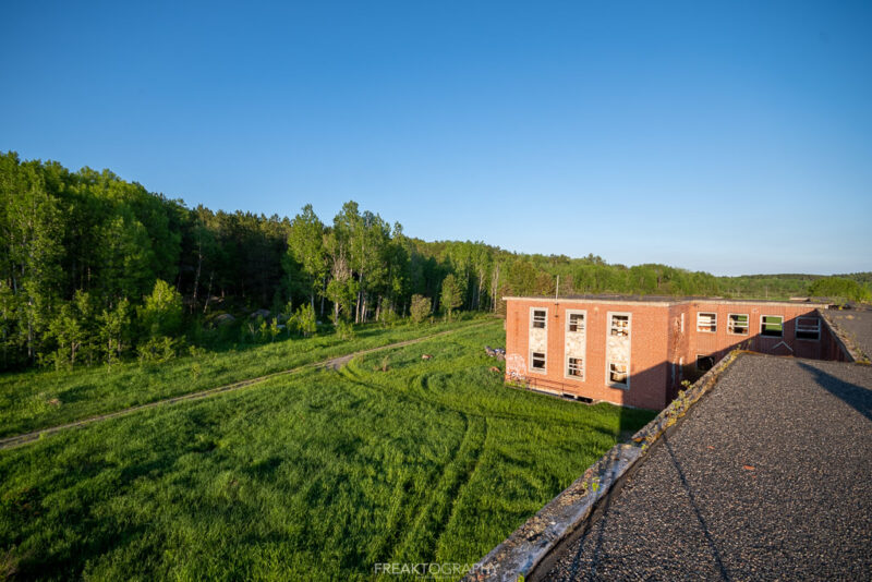 Abandoned Burwash Correctional Centre Camp Bison