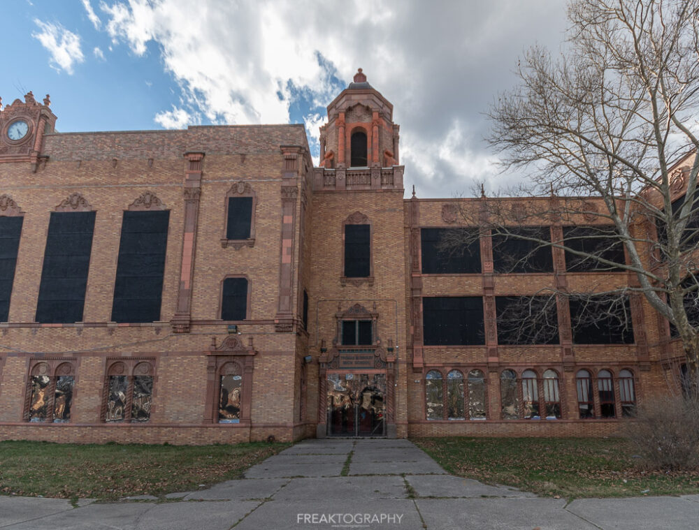 abandoned detroit cooley high school