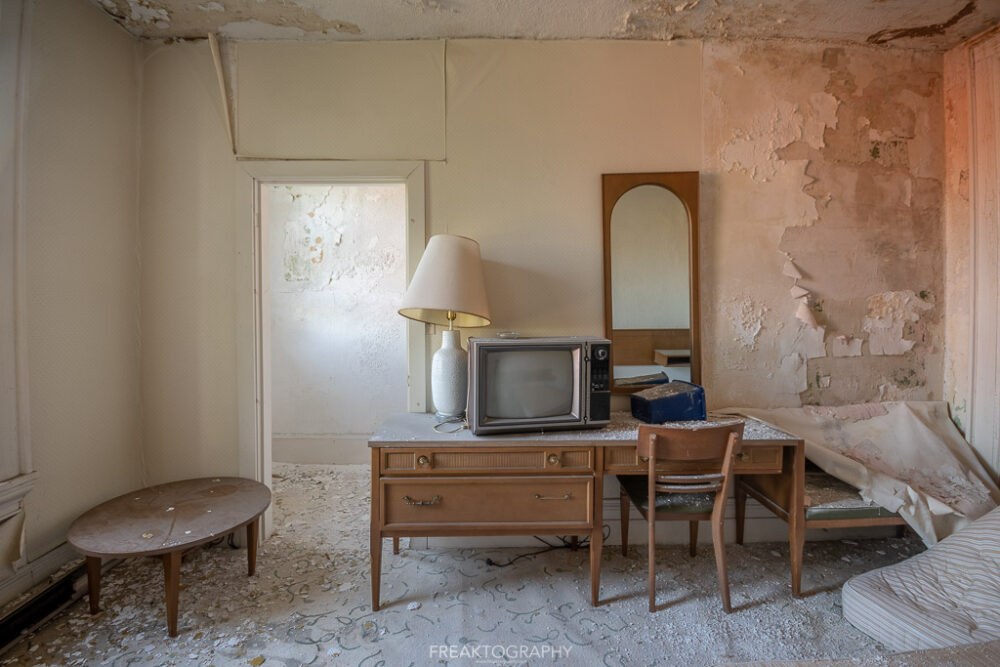 Abandoned Hotel Room
