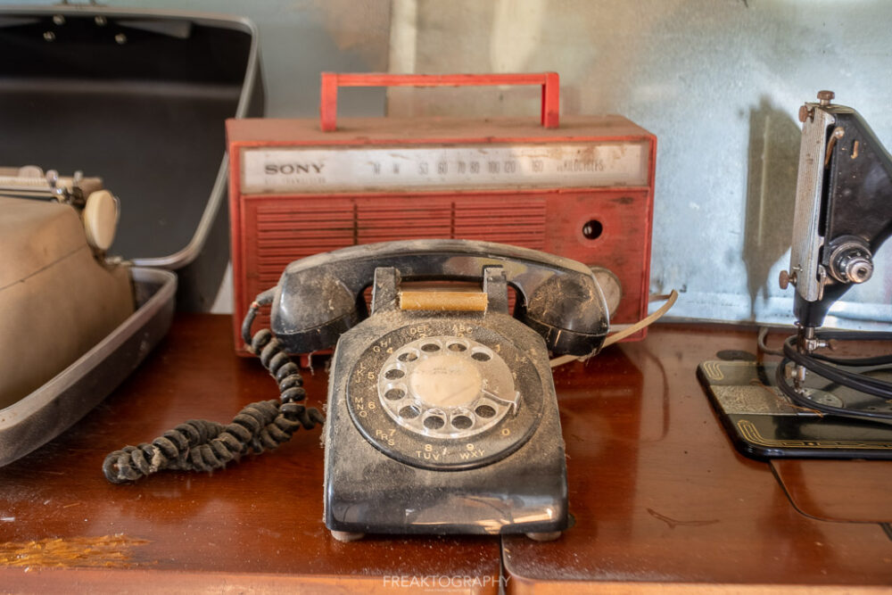 Abandoned Time Capsule Farmhouse Antique Audio Equipment
