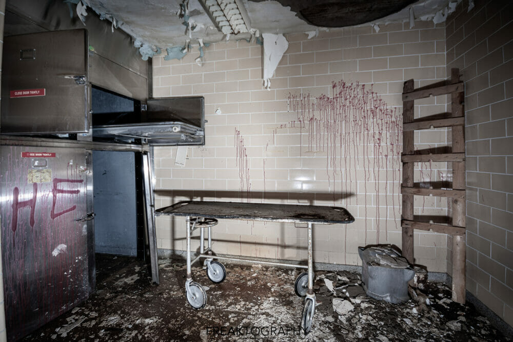 Abandoned Parry Sound Hospital Morgue