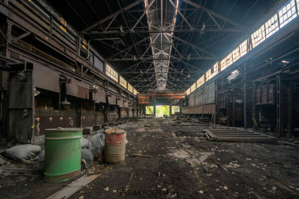 Abandoned Steel Mill New York State | Radioactive Steel Mill