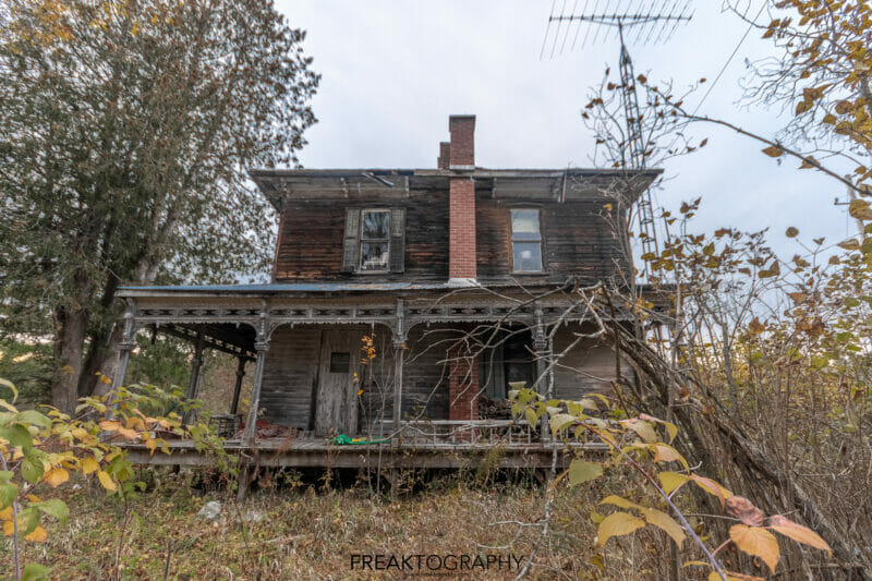 authentic abandoned time capsule house of horrors
