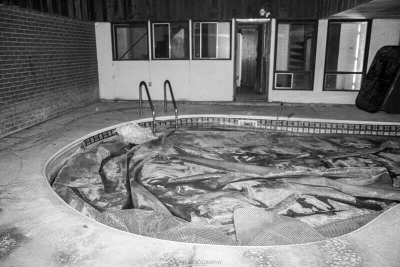 ABANDONED Dealer's 1970s Weird looking House with Indoor Pool & Sauna