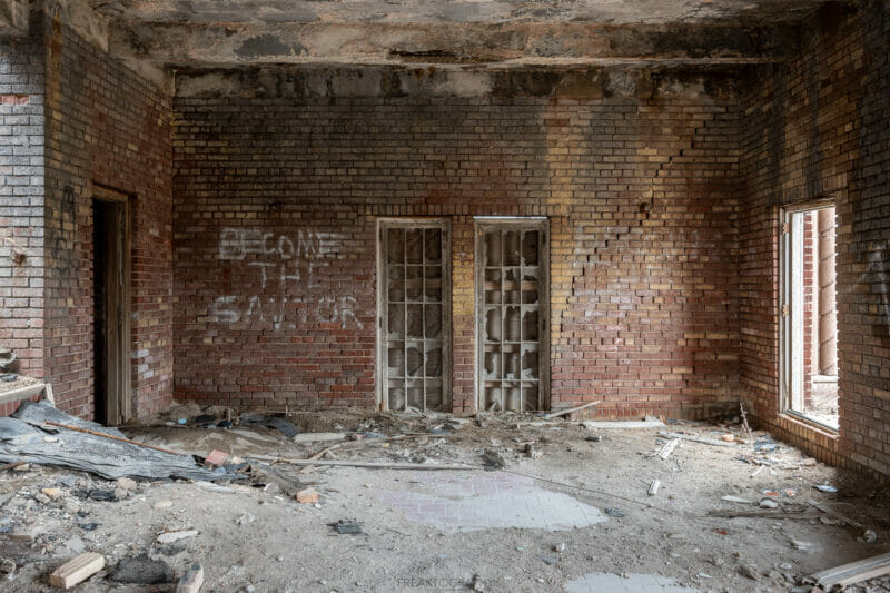 abandoned memorial hall gary indiana