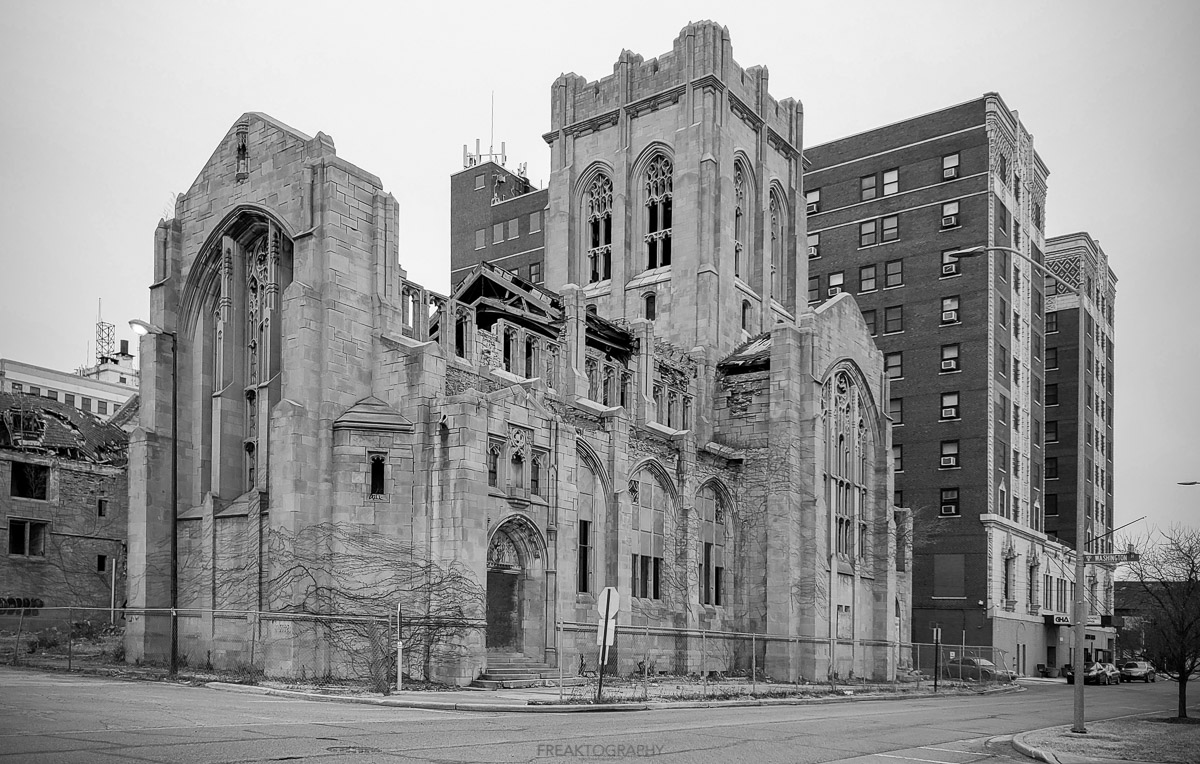 Abandoned City Methodist Church Gary Indiana | FREAKTOGRAPHY