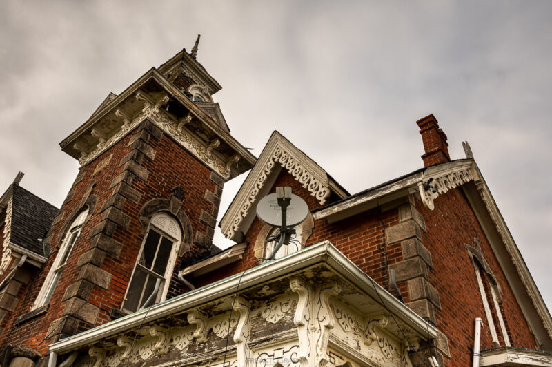 Abandoned High Victorian Mansion 1880