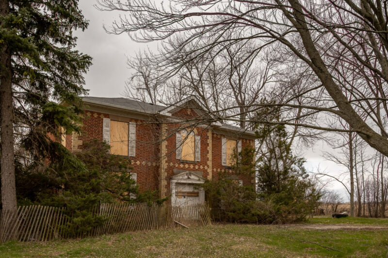 abandoned ontario heritage house 1877