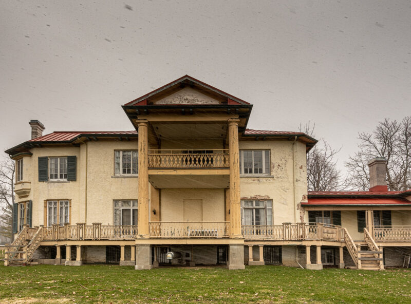 Abandoned Heritage Mansion Built 1838