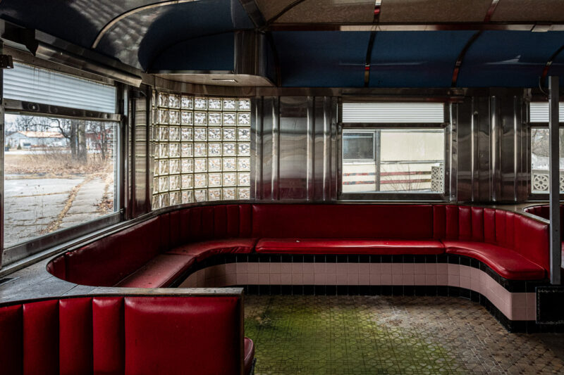 rosies diner abandoned 50s diner