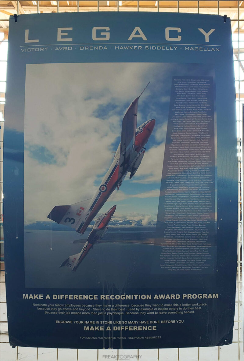 avro arrow magellan aerospace building