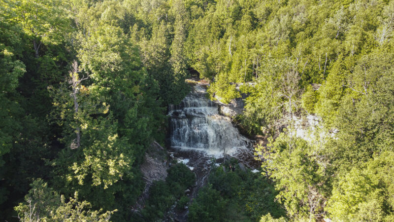 jones falls waterfall owen sound