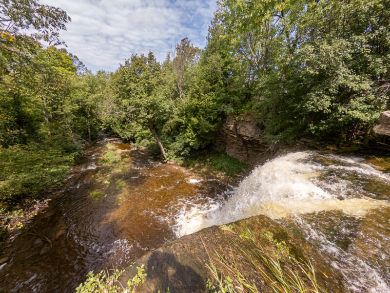 keefer falls waterfall owen sound