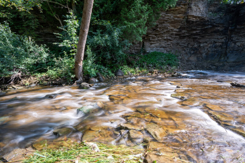 keefer falls waterfall owen sound