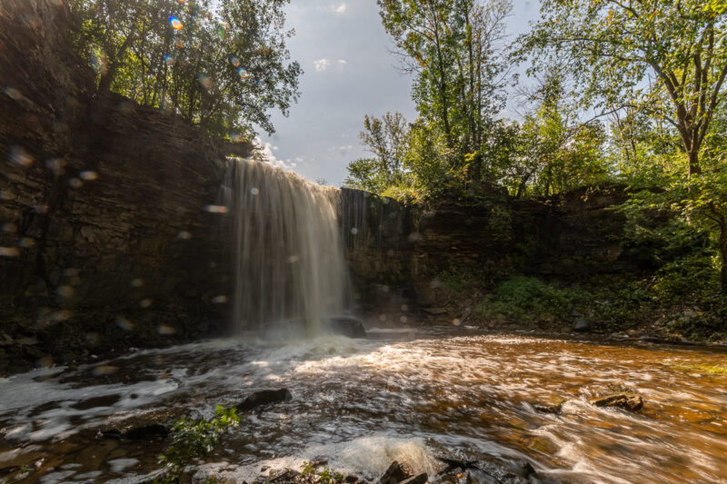 keefer falls waterfall owen sound