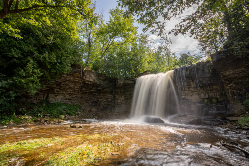 keefer falls waterfall owen sound