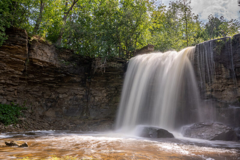 keefer falls waterfall owen sound