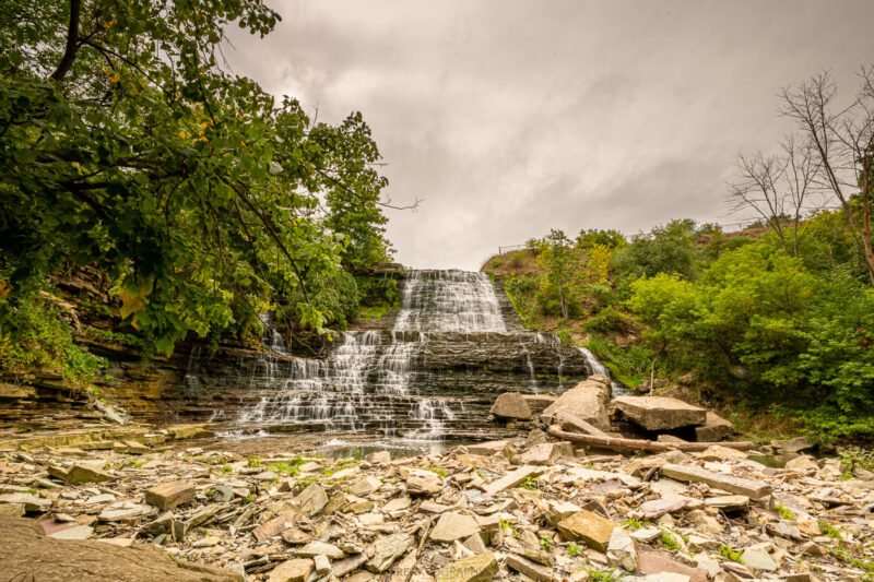 albion falls waterfall hamilton ontario