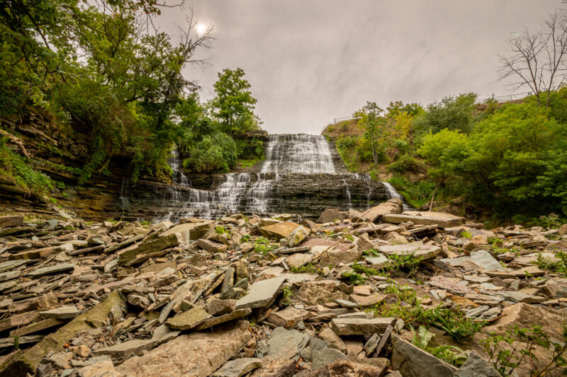 albion falls waterfall hamilton ontario
