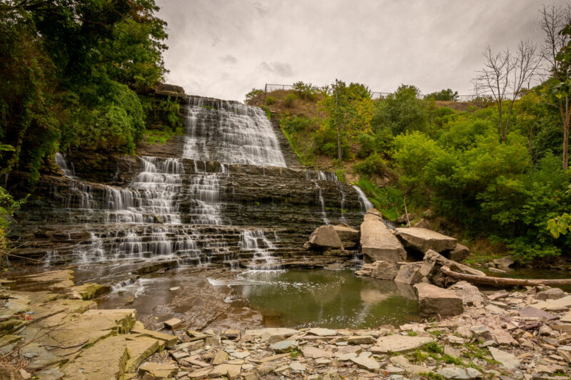 albion falls waterfall hamilton ontario