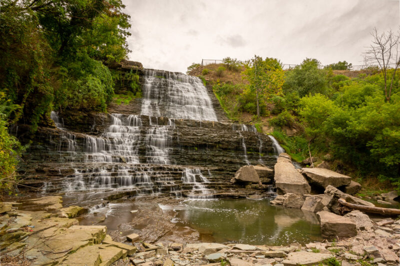 albion falls waterfall hamilton ontario