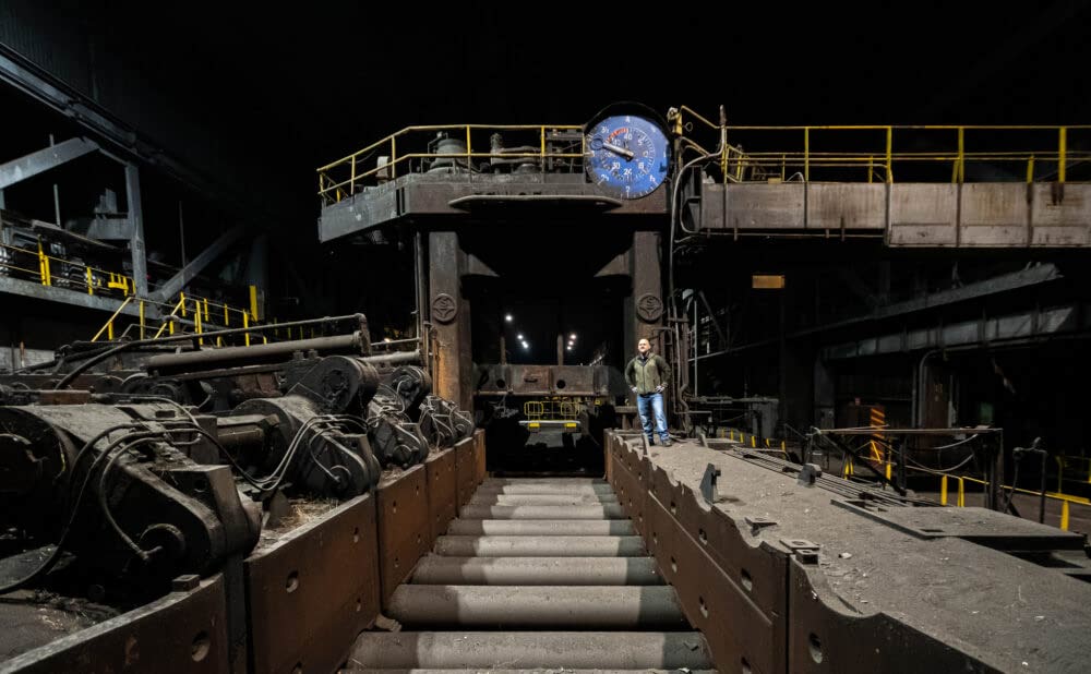 freaktography steel mill self portrait